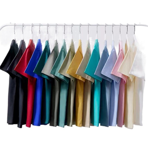 T-shirts de sport légers sans coutures à manches courtes pour hommes, séchage rapide, respirants, décontractés, vierges, 100 % coton - Product Image 1