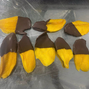 High Quality <b>Dried</b> <b>Mango</b> Chocolate Dipped Vietnam Dehydrated <b>Mango</b> Dipped in Chocolate Sweet Snack Export Market - Product Image 1