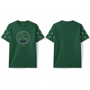 เสื้อยืดผู้ชายพิมพ์ลายกราฟิก แขนสั้น สไตล์วินเทจ ผ้าฝ้าย แฟชั่นฤดูร้อน เสื้อยืดผู้ชาย - Product Image 4