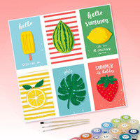 Kits de peinture par numéros DIY personnalisables, ensemble de peinture à l'huile non personnalisé pour adultes, enfants et débutants, livraison directe