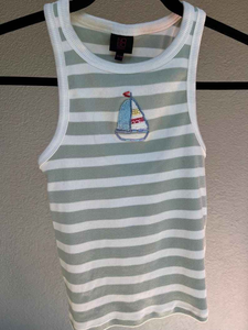Chaleco de Verano para Mujer, Personalizado al por Mayor, de Algodón, Bordado con Cuentas, Cuello en U, Sin Mangas, Hecho a Mano por MULTI CRAFT - Product Image 4