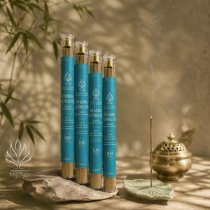 Bâtons d'encens en bois d'agar de qualité supérieure, sans noyau, 20g~100 bâtonnets - Arôme doux et relaxant, sans noyau de bambou, 25 minutes de combustion - Product Image 4