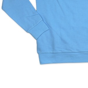 เสื้อสเวตเชิ้ตผู้ชายผ้าฝ้ายเนื้อหนัก 100% พิมพ์ลายโลโก้แบบนูน  คอวีถัก  บุผ้าชินเล่  สำหรับฤดูหนาว - Product Image 5