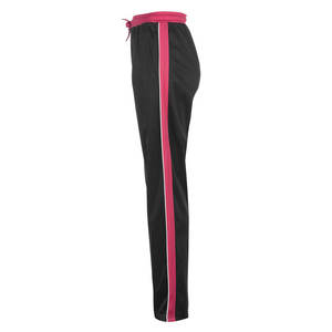 Ensemble de survêtement deux pièces pour femme, noir et rose, style sportif, manches longues, pantalon de jogging, sweat-shirt, coupe classique, toutes saisons - Product Image 3