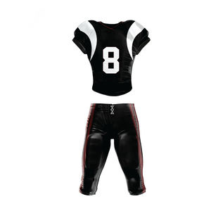 Uniforme de Fútbol Americano Personalizado para Adultos, Jersey y Pantalones, Manga Corta, Secado Rápido, Sublimado, Ropa Deportiva de Equipo, Directo de Fábrica - Product Image 1