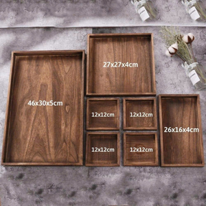 Bandeja de Madera con Forma, Tabla de Cortar de Cocina Sostenible, Plato de Comida Ecológico, Tabla de Servir Decorativa, MÁS VENDIDO - Product Image 6