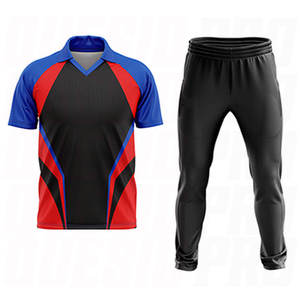 Maillot de cricket personnalisé, design d'uniforme d'équipe, prix bas, nouvel uniforme de cricket sublimé, qualité supérieure, respirant - Product Image 4
