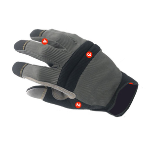 Wholesale Price <b>Touch</b> Screen Mechanics Working Hand Safety <b>Gloves</b> Premium Quality Real Leather Mechanical Work <b>Gloves</b> - Product Image 4