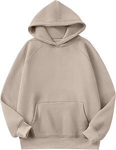Sudadera con Capucha Clush Sports Sajjawal, Cierre de Cremallera, Corte Regular, 100% Algodón Felpa, 400g, Color Sólido, Ecológica, Resistente al Viento, Impermeable y Transpirable - Product Image 4