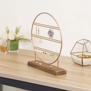 Expositor de Joyería Metálico Funcional para Mujeres que Buscan una Organización Ordenada y un Estilizado de Accesorios - Product Image 4