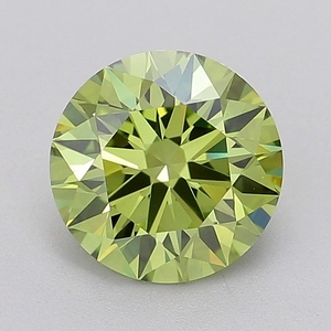 Diamante Cultivado en Laboratorio de Corte Redondo de 1.74ct, Verde Intenso VS1, Certificado IGI, Diamante Suelto CVD al por Mayor para la Fabricación de Joyas - Product Image 1