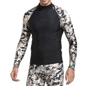 Nouvelle collection 2026 : Maillots de compression à manches longues, séchage rapide, protection UV, pour surf et activités aquatiques en extérieur - Product Image 1