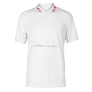 Camiseta Polo de Golf para Hombre, 100% Algodón, Tejido de Alta Calidad, Diseño Personalizado al por Mayor, Logotipo Impreso de Alta Calidad, Envío DDP - Product Image 2
