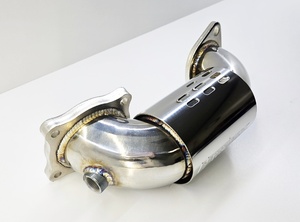 Nouveau Downpipe d'échappement en acier inoxydable 304 pour Hyundai Elantra N-Line 1.6T (MAINTEC) - Tuning haute performance, épaisseur 1,5 mm - Product Image 5