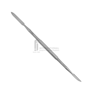 มีดคราเวอร์ทำฟันปลายคู่ สแตนเลสคุณภาพสูงแบบใหม่  ไม้พายแบนสำหรับอุดฟัน  เครื่องมือ Lecron  แบบใช้มือ  ออกแบบตามหลักสรีรศาสตร์ - Product Image 6