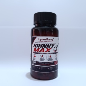 Cápsulas de Suplemento Herbal para Adultos Johnny Max Performance para Vitalidad de 30 Minutos y Erección Súper Fuerte - Product Image 1