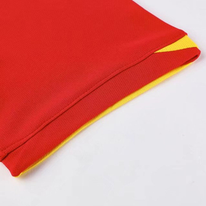 เสื้อฟุตบอลผู้ชายป้องกันริ้วรอย แขนสั้น สวมใส่สบาย คุณภาพพรีเมียม ระบายอากาศได้ดี พร้อมบริการสั่งทำพิเศษ - Product Image 6