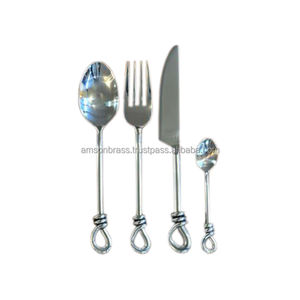 Silverware Stainless Steel Spoon Spoon Fork and Knife Set Hotel Restaurant Cutlery in Flatware Set - Product Image 5