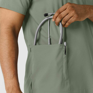 Uniformes Médicos Personalizados Unisex para Uso Industrial, Conjunto de Uniformes de Calidad Profesional para Hospitales, Uniforme de Enfermero para Hombre - Product Image 4