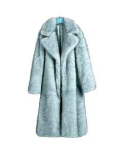 Abrigo Largo de Piel Sintética de Diseñador, Abrigo de Invierno Grueso y Lujoso de Felpa, Abrigo de Moda de Longitud Completa para Hombre y Mujer, Marca Personalizada - Product Image 3