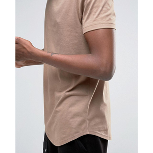Camiseta de Manga Corta para Hombre, Cuello Redondo, Color Liso, Informal, de Algodón, Tejido Jersey - Product Image 3