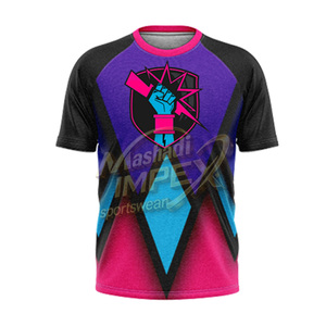 เสื้อฟุตบอลอเมริกัน 7v7 แบบซับลิเมชั่นสั่งทำพิเศษสำหรับเด็ก คุณภาพสูง ทันสมัย ดีไซน์โดดเด่น ทรงหลวม สีสันตัดกัน ลายธงชาติ สำหรับทีมกีฬา - Product Image 6