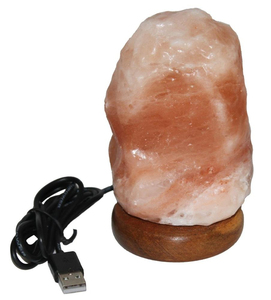 Lampes de sel de l'Himalaya miniatures USB de designer, éclairage décoratif en cristal sculpté à la main de haute qualité avec logo personnalisé, directement de l'usine - Product Image 4