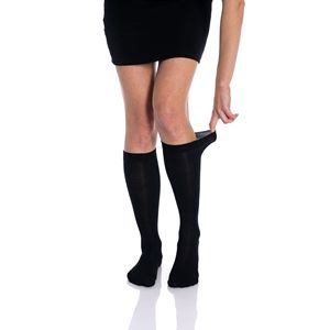 Women's 6-Pair <b>Knee</b> <b>High</b> Combed Cotton Over the Calf <b>Socks</b> Long <b>Socks</b> - Product Image 5