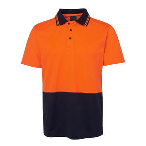 Hi Vis Security Reflective <b>Uniform</b> Polo Shirts High Quality Safety Work Shirt <b>Construction</b> Men Women Halex International - Product Image 4