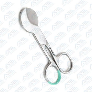 Forbici per Cordone Ombelicale con Punte Arrotondate in Acciaio Inossidabile Strumento Chirurgico Manuale per Ostetricia e Ginecologia - Product Image 4