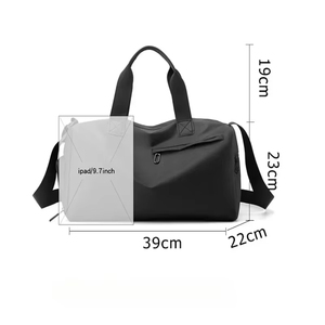 Sac de sport avec bandoulière souple et confortable, sac de sport à bandoulière haute durabilité, sac de sport en toile pour voyages et gym - Product Image 2