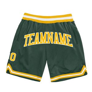 Shorts de basketball personnalisés brodés en tricot COREX ENTERPRISES, décontractés d'été, respirants, en Spandex/Polyester, taille élastique - Product Image 1