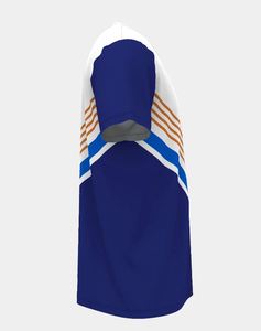 T-shirt unisexe personnalisé en gros, 100 % polyester, séchage rapide, respirant, vêtements de sport écologiques, sublimation - Product Image 3