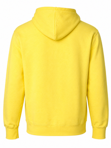 Sudaderas con Logotipo Personalizado al por Mayor – Sudadera con Cremallera Amarilla - Product Image 2