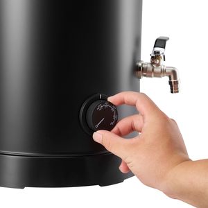 Fondeur de cire à chauffage rapide et uniforme de 8,5 Qts pour la fabrication de bougies, avec bec verseur facile et base en forme de sablier, contrôle de la température - Product Image 3