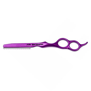 Stainless Steel Barber <b>Thinning</b> Razors for Men 2 Finger <b>Ring</b> Premium Face and Body Hairdressing Tool Precision Grooming Razor - Product Image 2