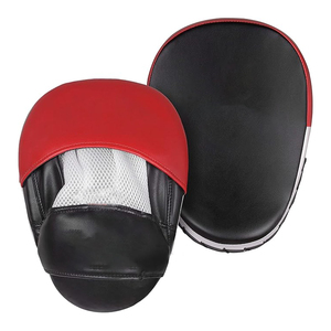Custom Leather PU <b>Focus</b> <b>Pads</b> Durable Sports Training Gear for Boxing & MMA - Product Image 1