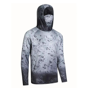 Sweat-shirts à capuche pour hommes à manches longues, imperméables, UPF 50+, séchage rapide, respirants, pour la pêche, la randonnée, les sports de plein air, UPF 50+ - Product Image 2