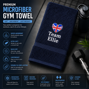 Quick-Dry Eco-Friendly Microfiber Gym Sport Towel Woven Soft Absorbent Lightweight Fitness Workout Yoga Exercise Reusable Bulk - Product Image 1