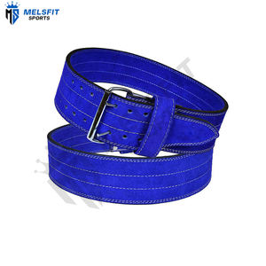 Cinturón de Levantamiento de Pesas Ajustable, Ligero, Resistente, Profesional, Antideslizante, Unisex, de Cuero Vacuno de Alta Calidad - Product Image 1