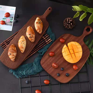 Planche à découper moderne en bois d'acacia écologique, ustensile de cuisine en bois de hêtre pour fromage et fruits, idéal pour les fêtes de Noël (vente en gros) - Product Image 3