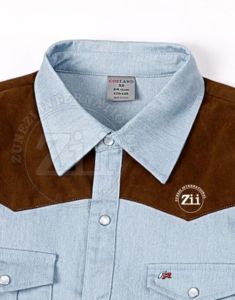 Men's Lightweight <b>7</b> oz Breathable Cotton Flame Resistant Long Sleeve <b>Fire</b> Retardant Work Wholesale Printing FR Plaid <b>Fire</b> - Product Image 3