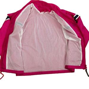 Ensemble de survêtement en nylon deux pièces de haute qualité pour unisexe, fabricant personnalisé, fermeture éclair, vêtements de rue pour l'hiver, taille plus - Product Image 5