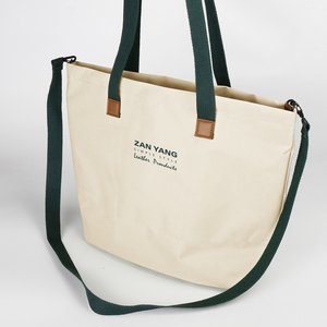 Bolsos de Lona Modernos y Ecológicos con Cierre de Cremallera para Mujer - Uso en Campamentos y Viajes - Product Image 1