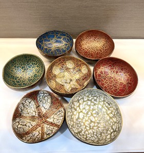 Bols en coquille de noix de coco directement fabriqués au Vietnam avec logo gravé Bol en noix de coco écologique et unique au Vietnam pour le petit-déjeuner végétalien - Product Image 2