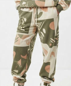 Survêtement à capuche pour femme, sublimation, coupe décontractée, épaules tombantes, hiver, poids lourd 430 GSM, style ample - Product Image 5