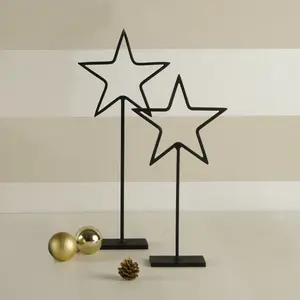 Forme d'arbre de Noël en métal décoratif personnalisé Dessus de table décoratif - Product Image 2