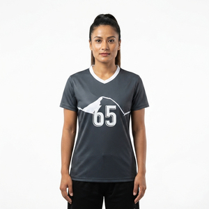 High-Performance Women's Football Jerseys Women's V-Neck Soccer Jersey Custom Print Team Number Women Football Jerseys - Product Image 6
