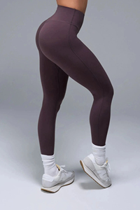 Four-way stretch yoga <b>leggings</b> Quick dry activewear for women High waist fitness <b>leggings</b> Full length gym <b>leggings</b> - Product Image 2