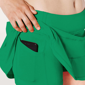 High Quality Quick Dry Womens Tennis Skirts Sweat Wicking Athletic Skirts For Hot Weather Training Outdoor Court Sports - Product Image 3